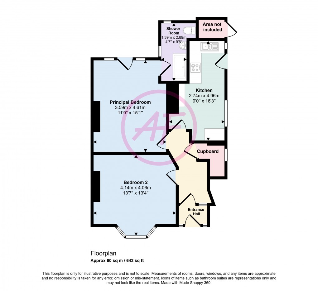Floorplan for Old Colwyn, Conwy