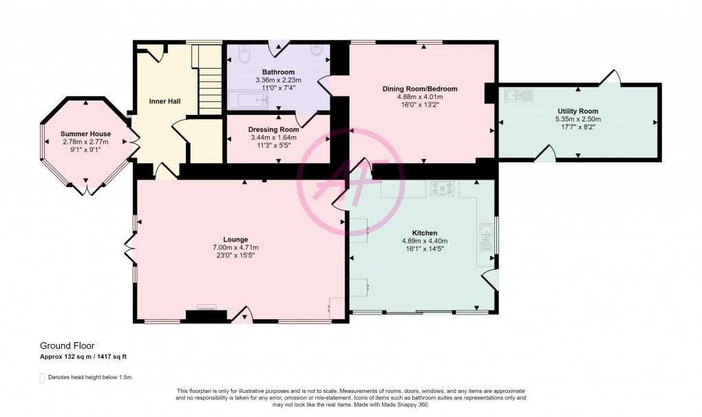 Floorplan for Conwy Valley, Conwy, Llanbedr-y-cennin