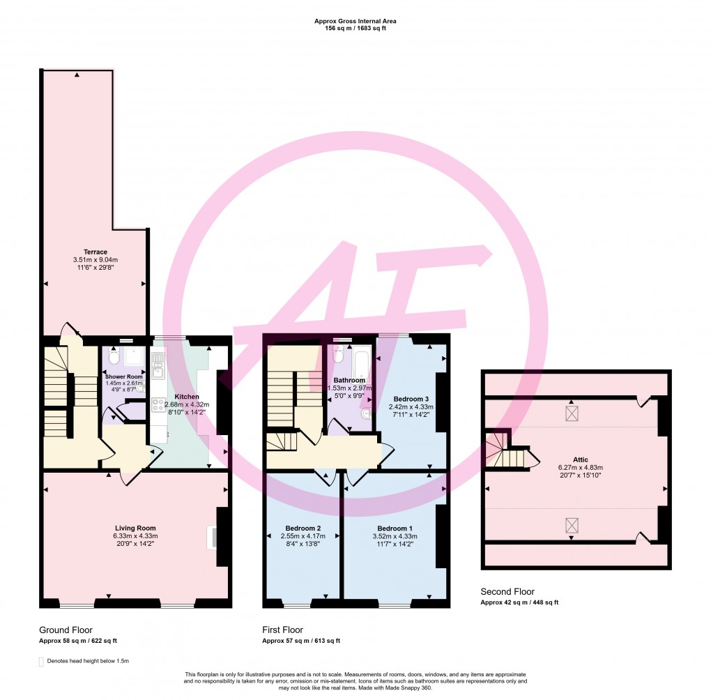 Floorplan for Conwy