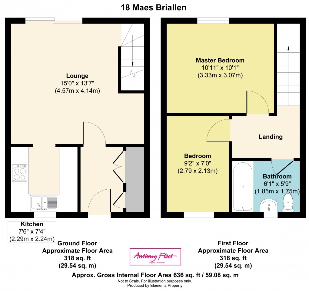 Floorplan for Llandudno