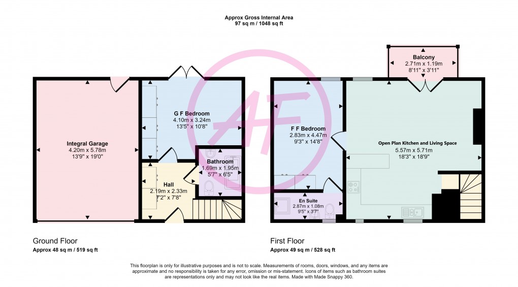 Floorplan for Conwy